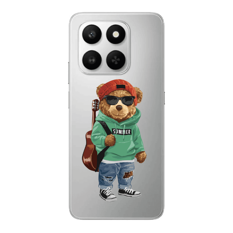 Honor Magic 400 Smart Summer Tedy Transparent Silicone TPU Θήκη